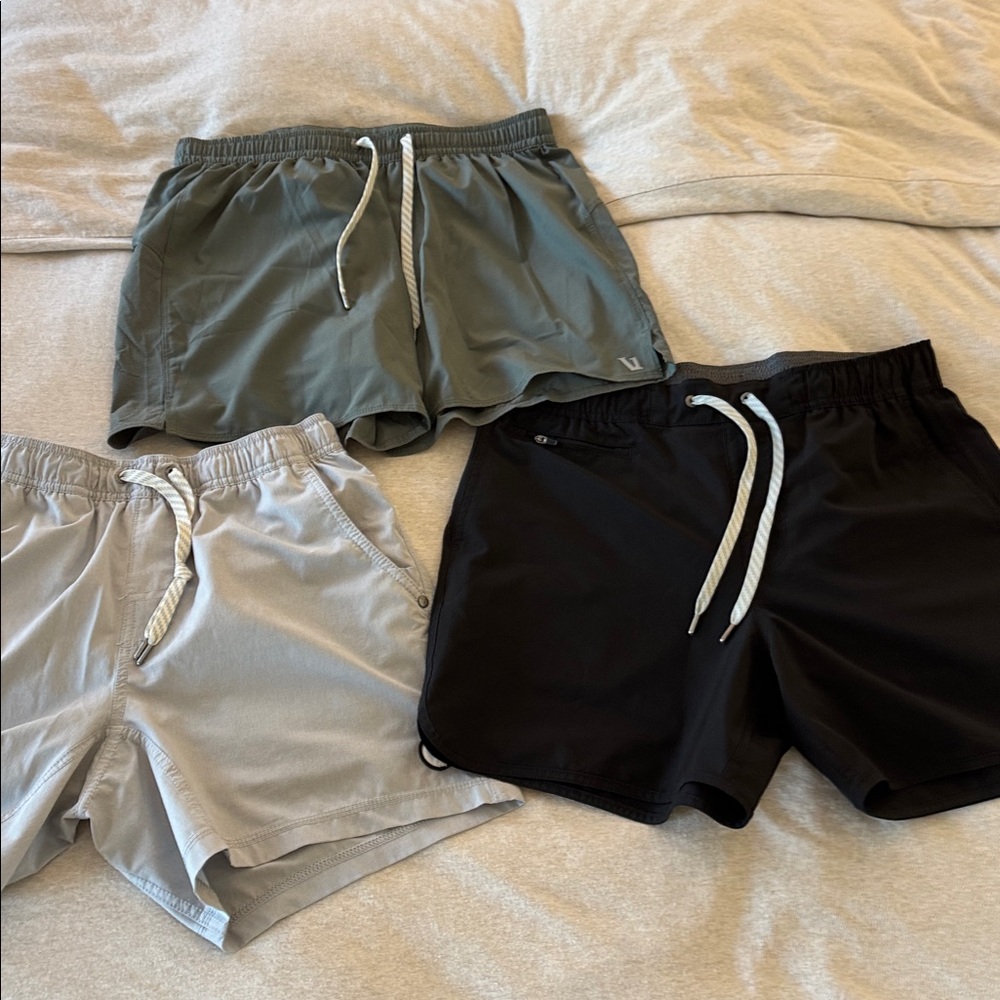 Vuori men’s shorts 3, size S. Excellent condition